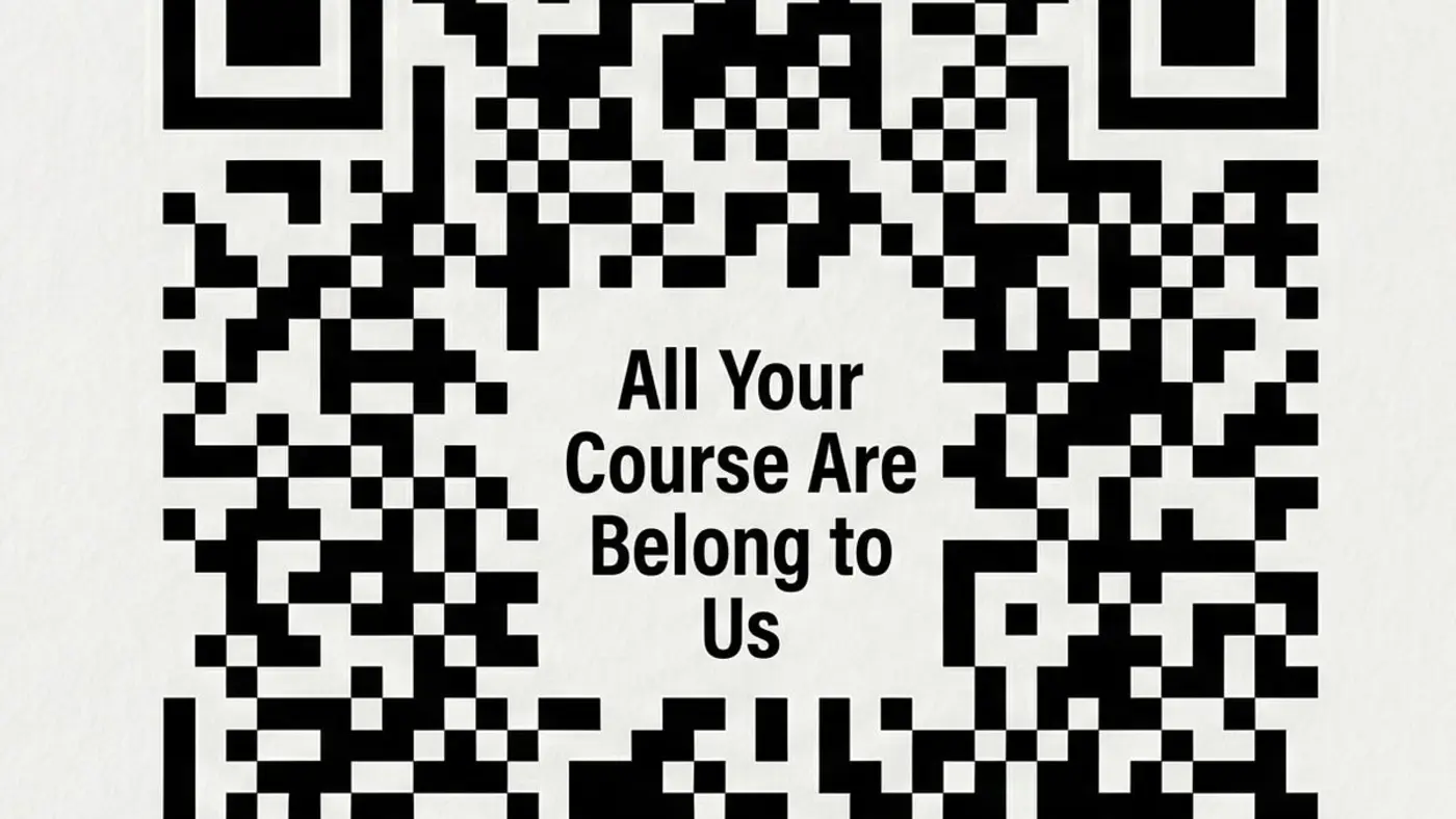 all your course are belong to me