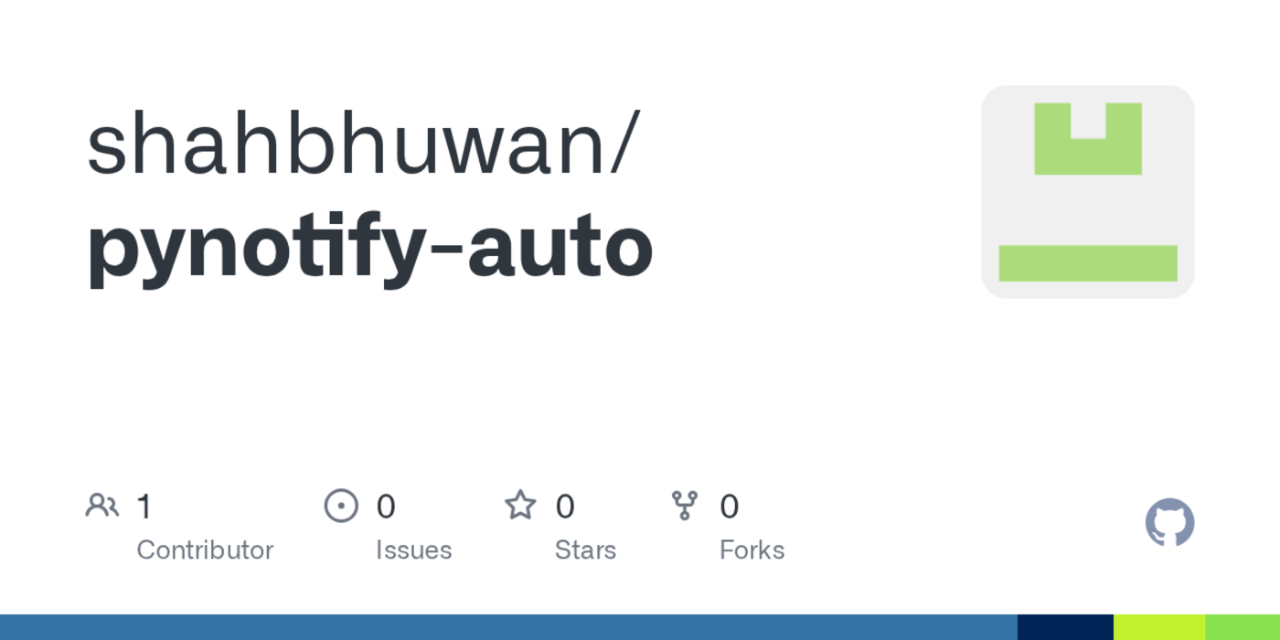 pynotifyauto zerocode notifications for longrunning python scripts