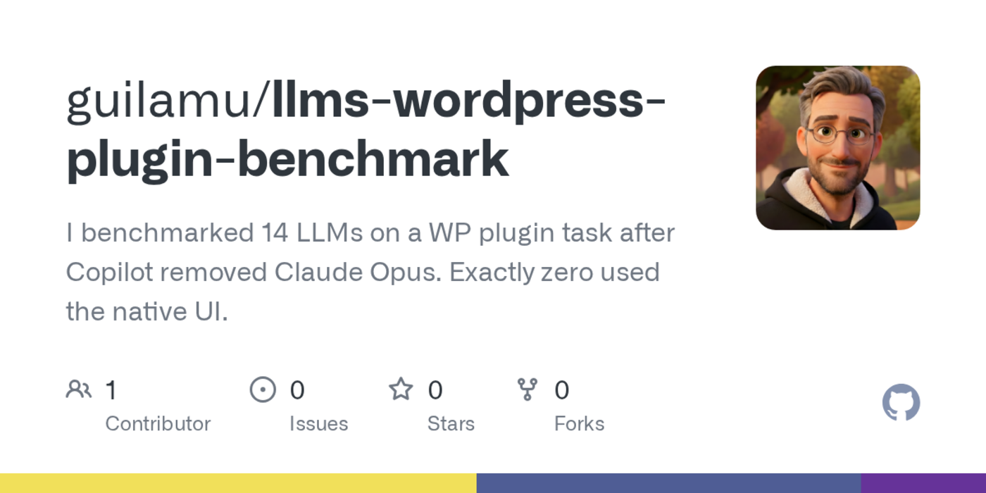 show hn i blindtested 14 llms on a wp plugin task surprising findings