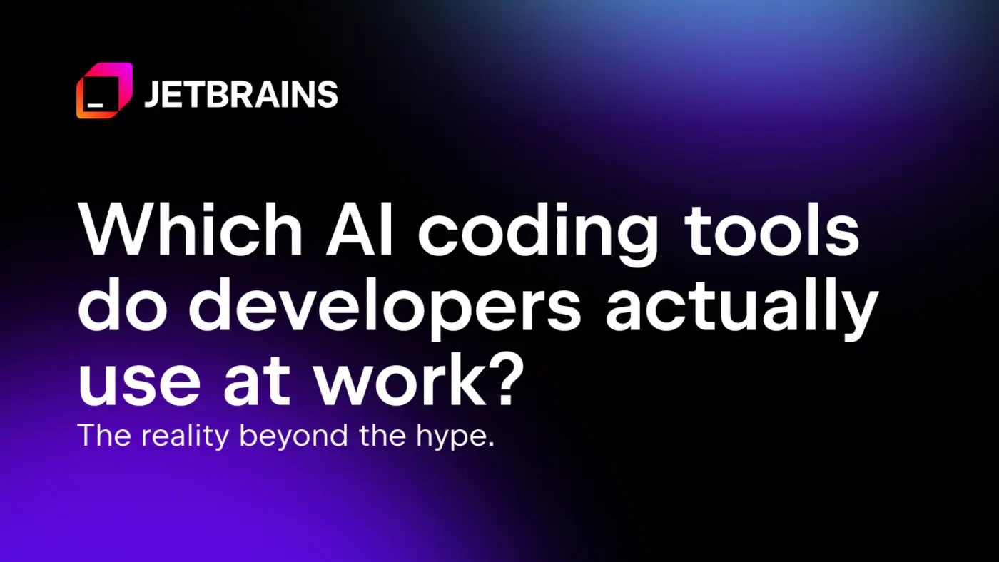 which ai coding tools do developers use at work jetbrains 10k devs
