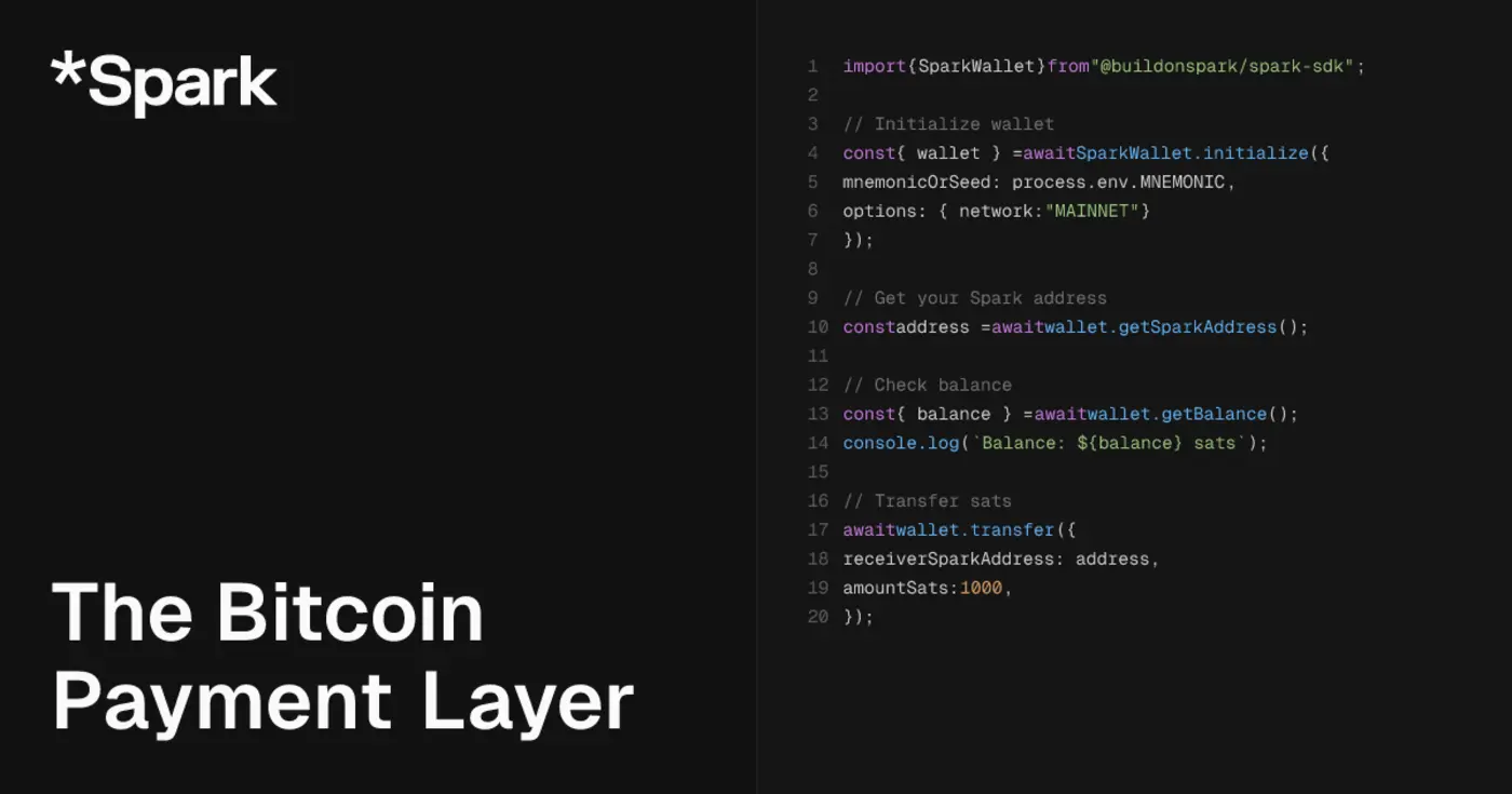 spark bitcoinx27s payment layer for stablecoins and instant btc