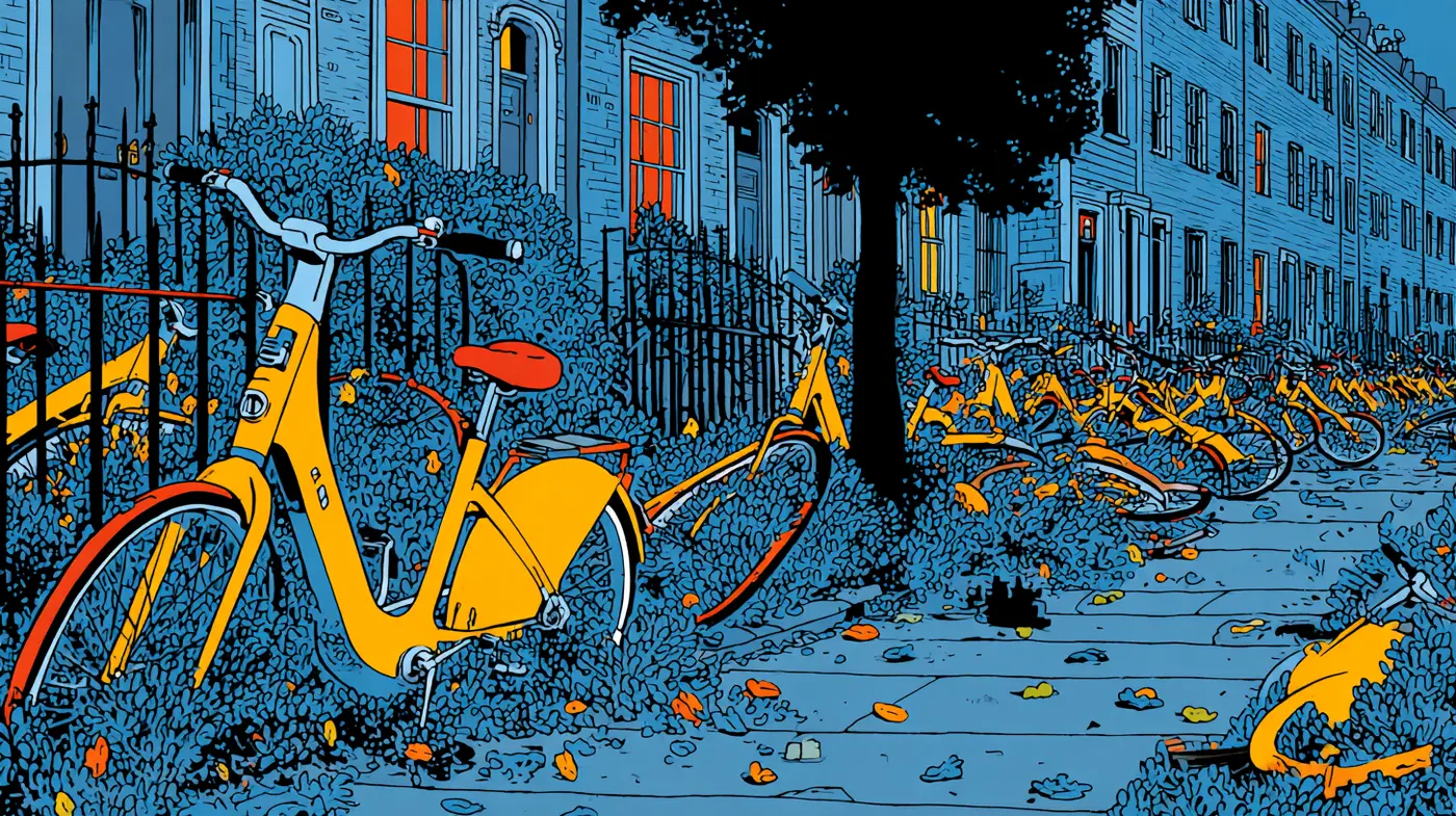 why londonx27s dockless ebikes are causing chaos