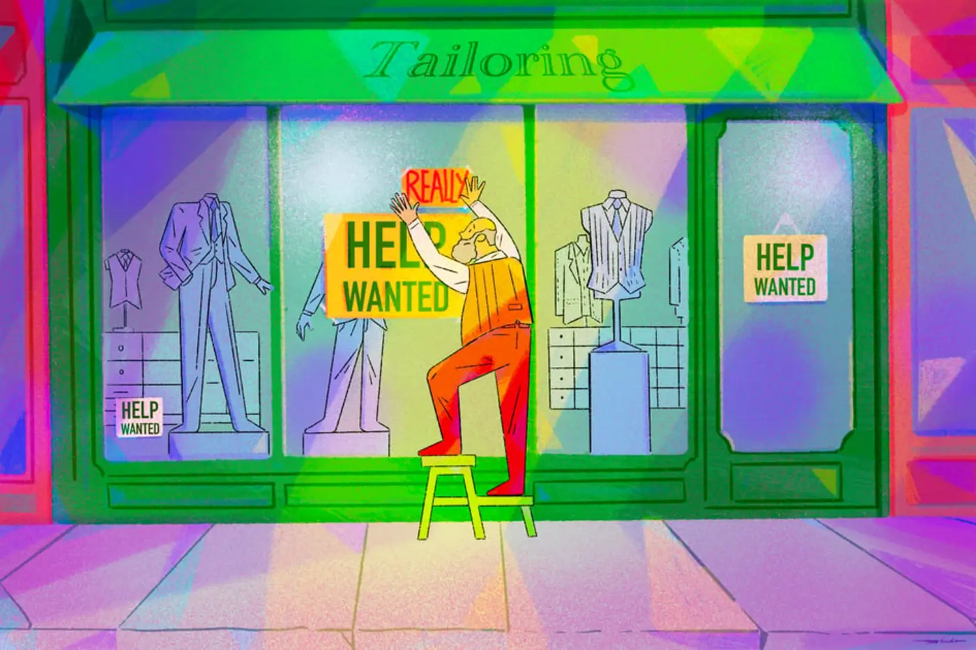 when youre stuck on help wanted