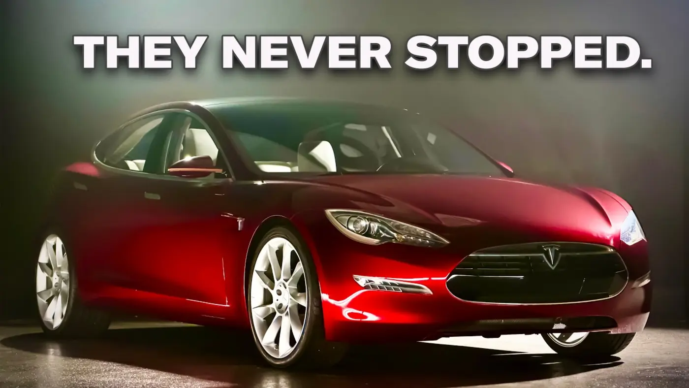 tesla never stopped developing the model s video