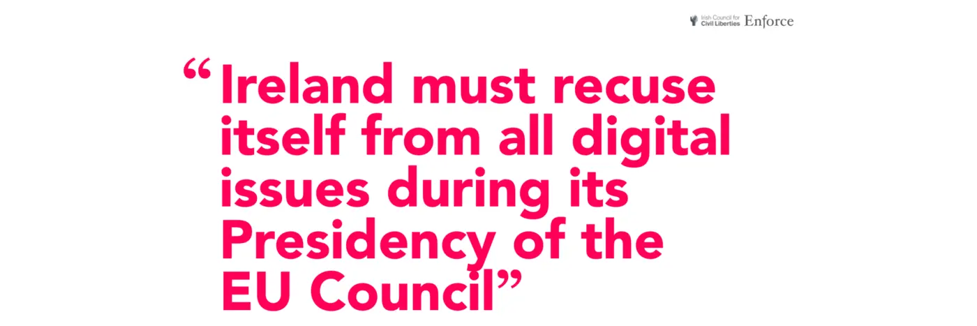 ireland must recuse itself from eu presidency digital files