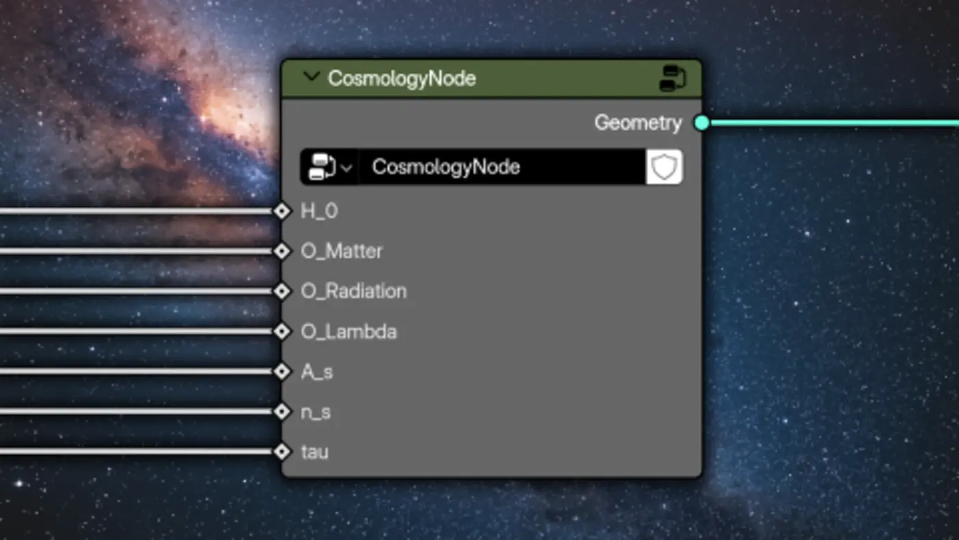blender cosmology with geometry nodes