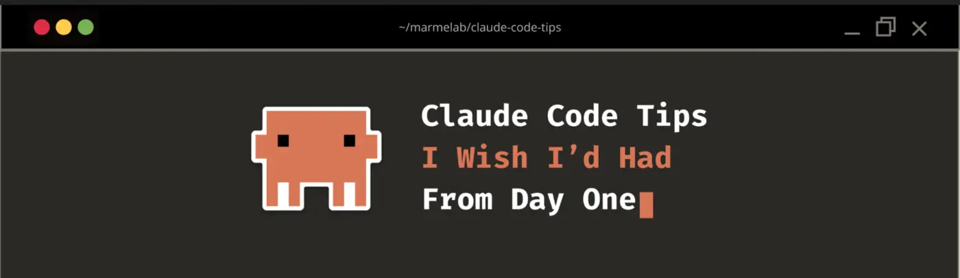 claude code tips i wish ix27d had from day one