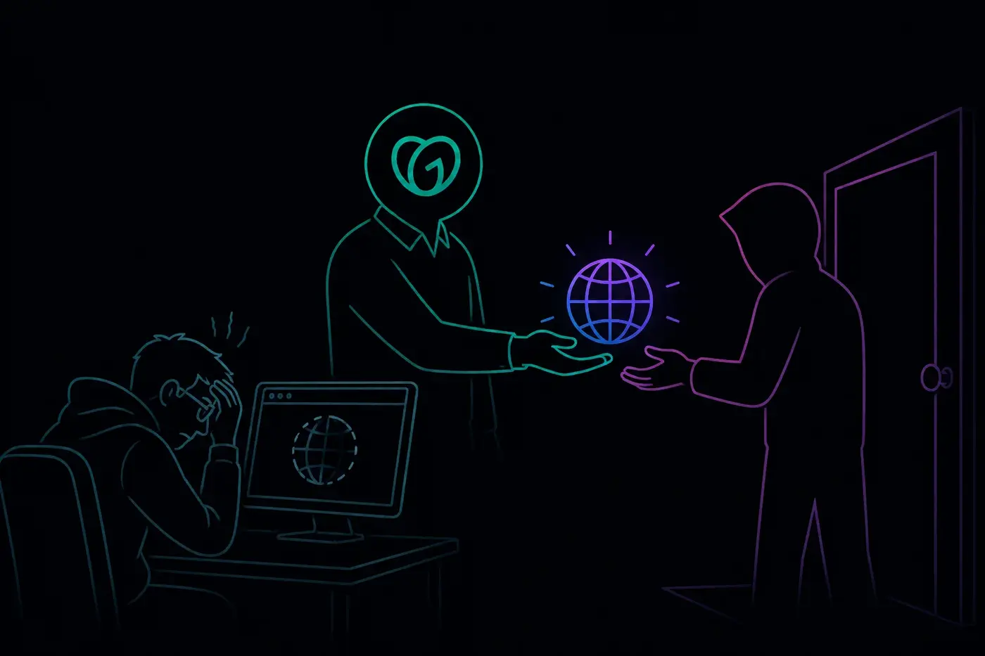 godaddy gave a domain to a stranger without any documentation