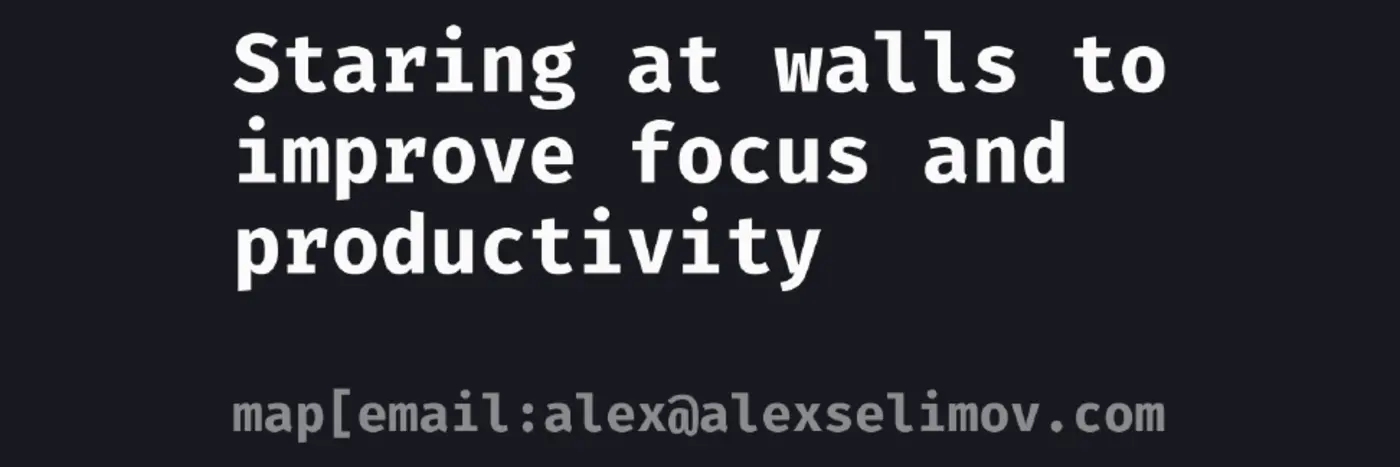 men who stare at walls