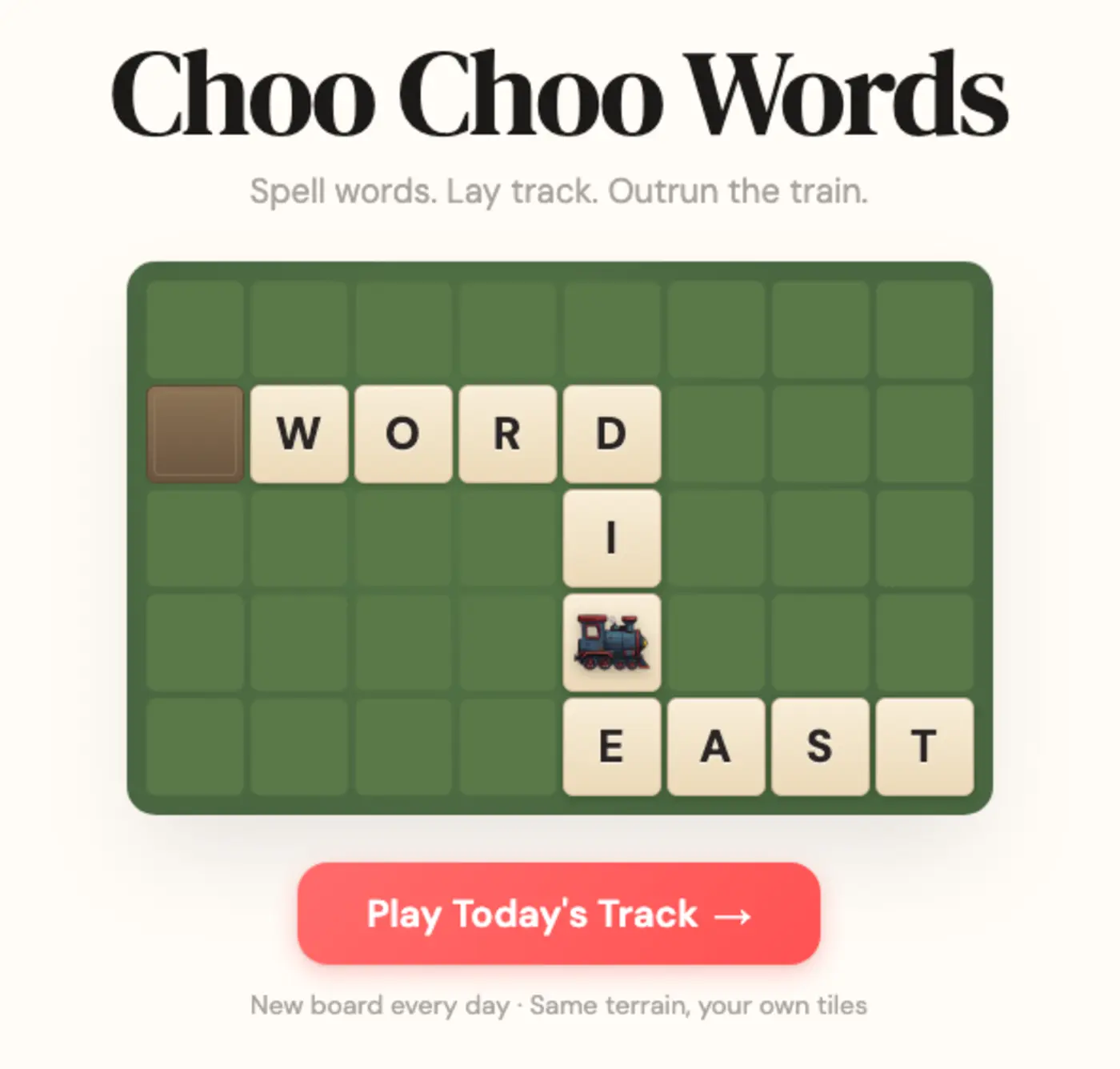 choo choo words spell words to make train tracks stop the train from crashing