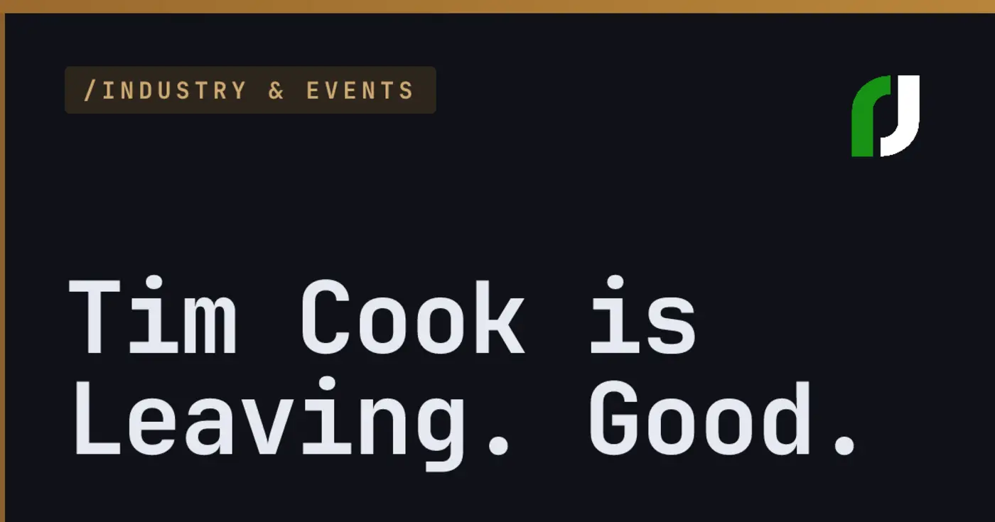 tim cook is leaving good