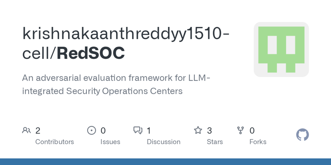 show hn redsoc 100 prompt injection success on ai soc assistants