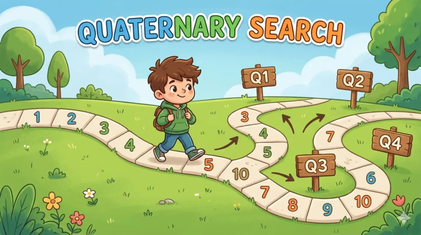 you can beat the binary search