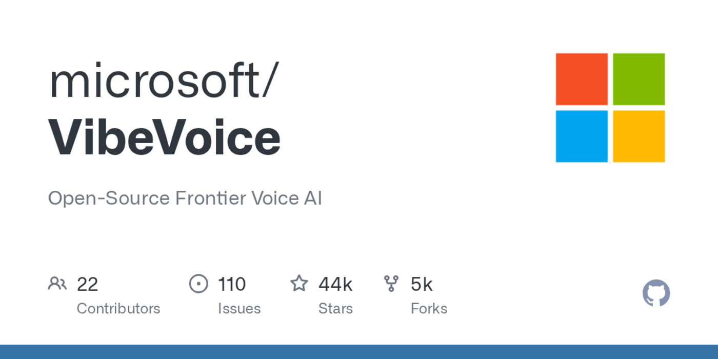 microsoft vibevoice opensource frontier voice ai