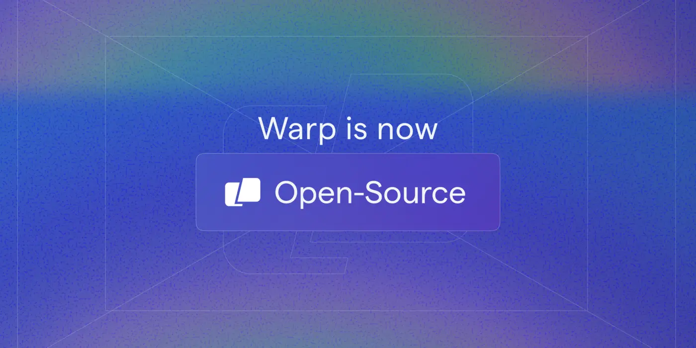 warp is now opensource