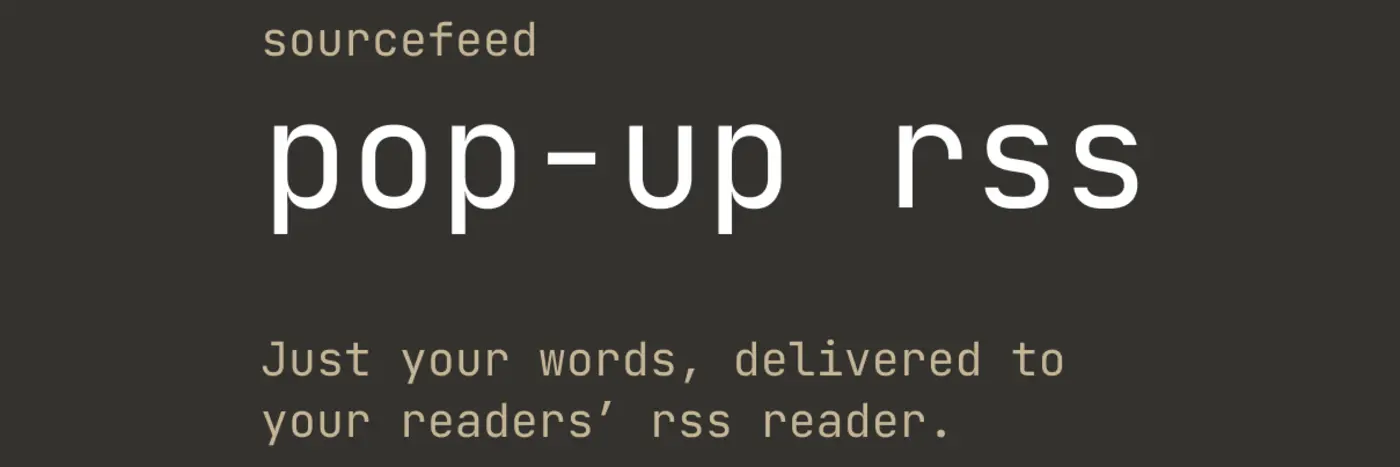 popup rss
