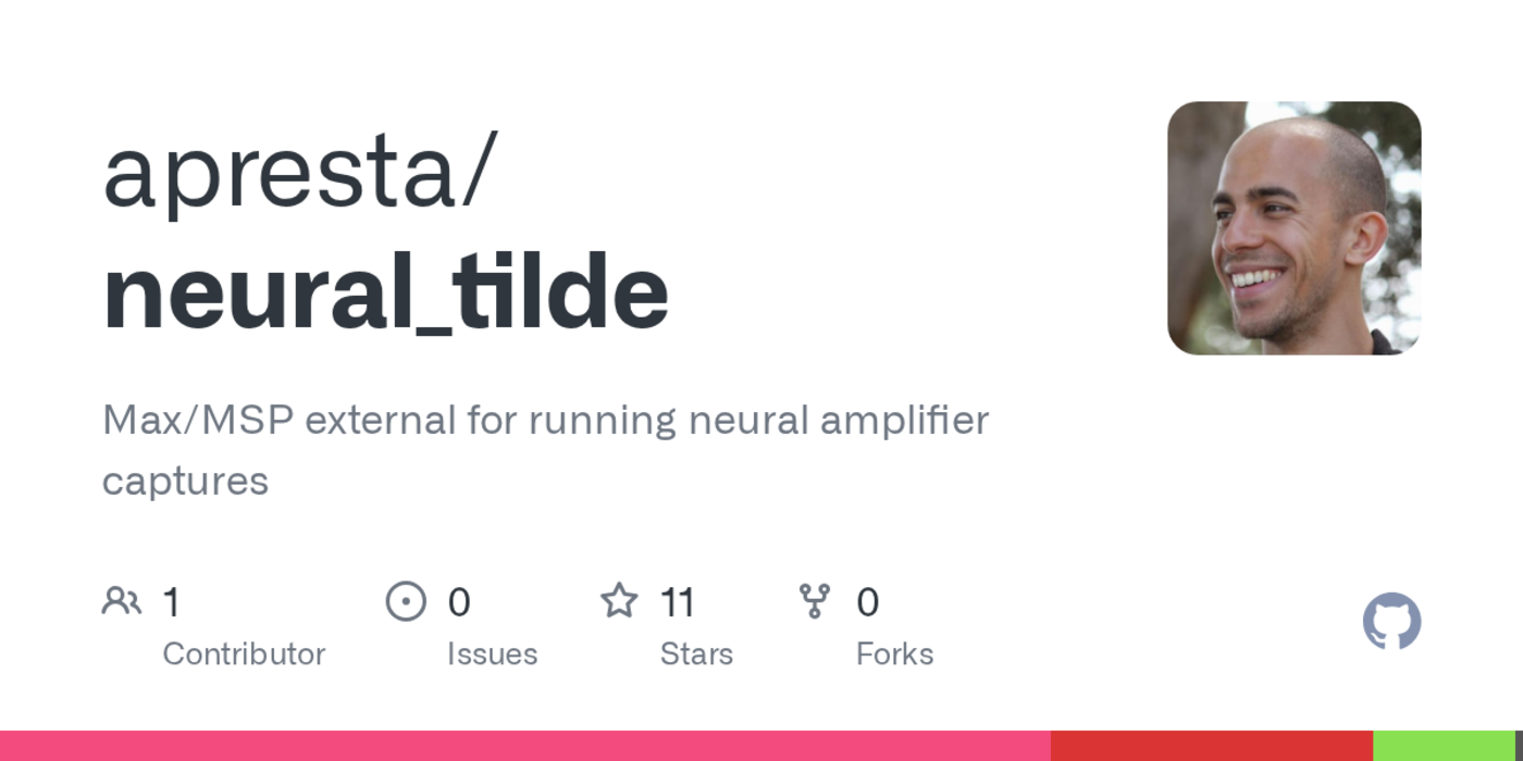 maxmsp external for running neural amplifier captures