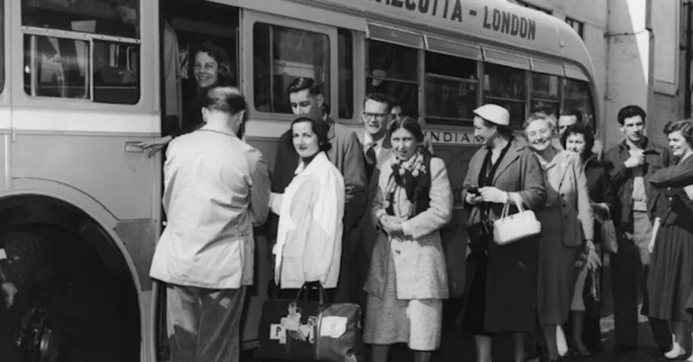 london to calcutta by bus