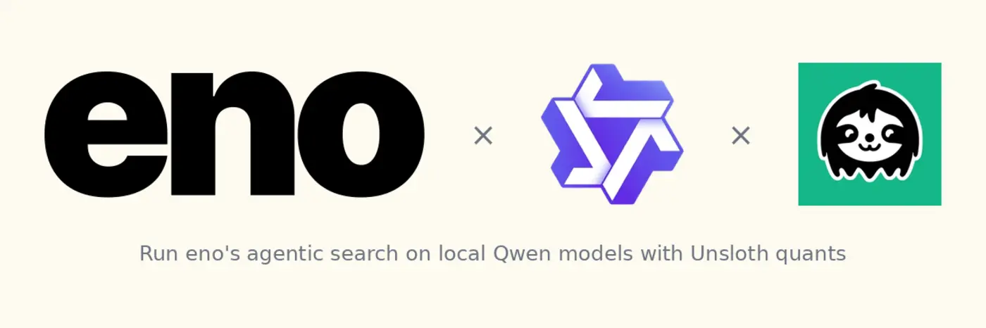 running local agentic pdf search with eno