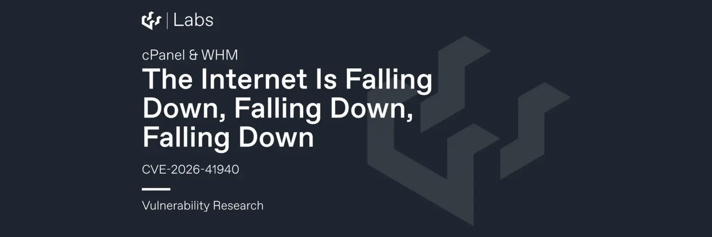 the internet is falling down cpanelwhm authentication bypass cve202641940