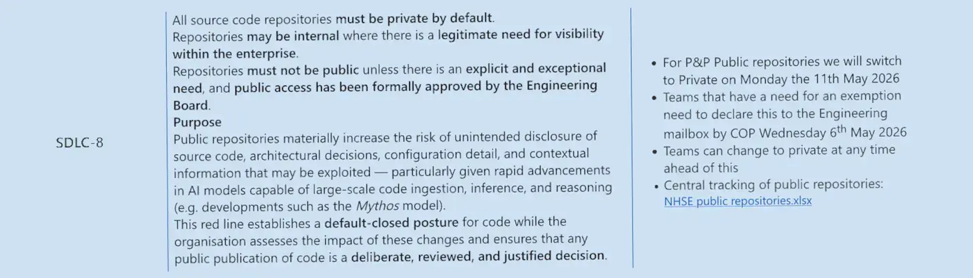 nhs goes to war against open source