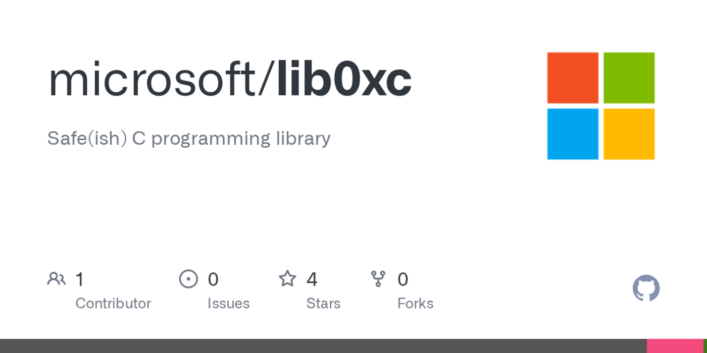 lib0xc a set of c standard libraryadjacent apis for safer systems programming