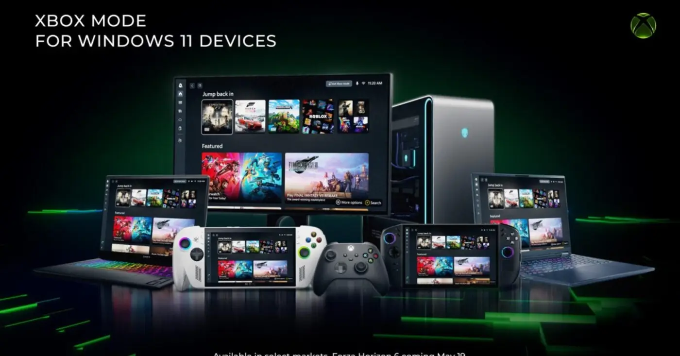 microsoftx27s xbox mode is now available for all windows 11 pcs