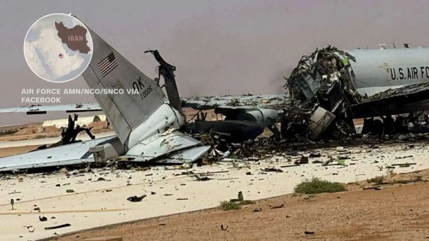 majority of us military sites in middle east damaged by iran video
