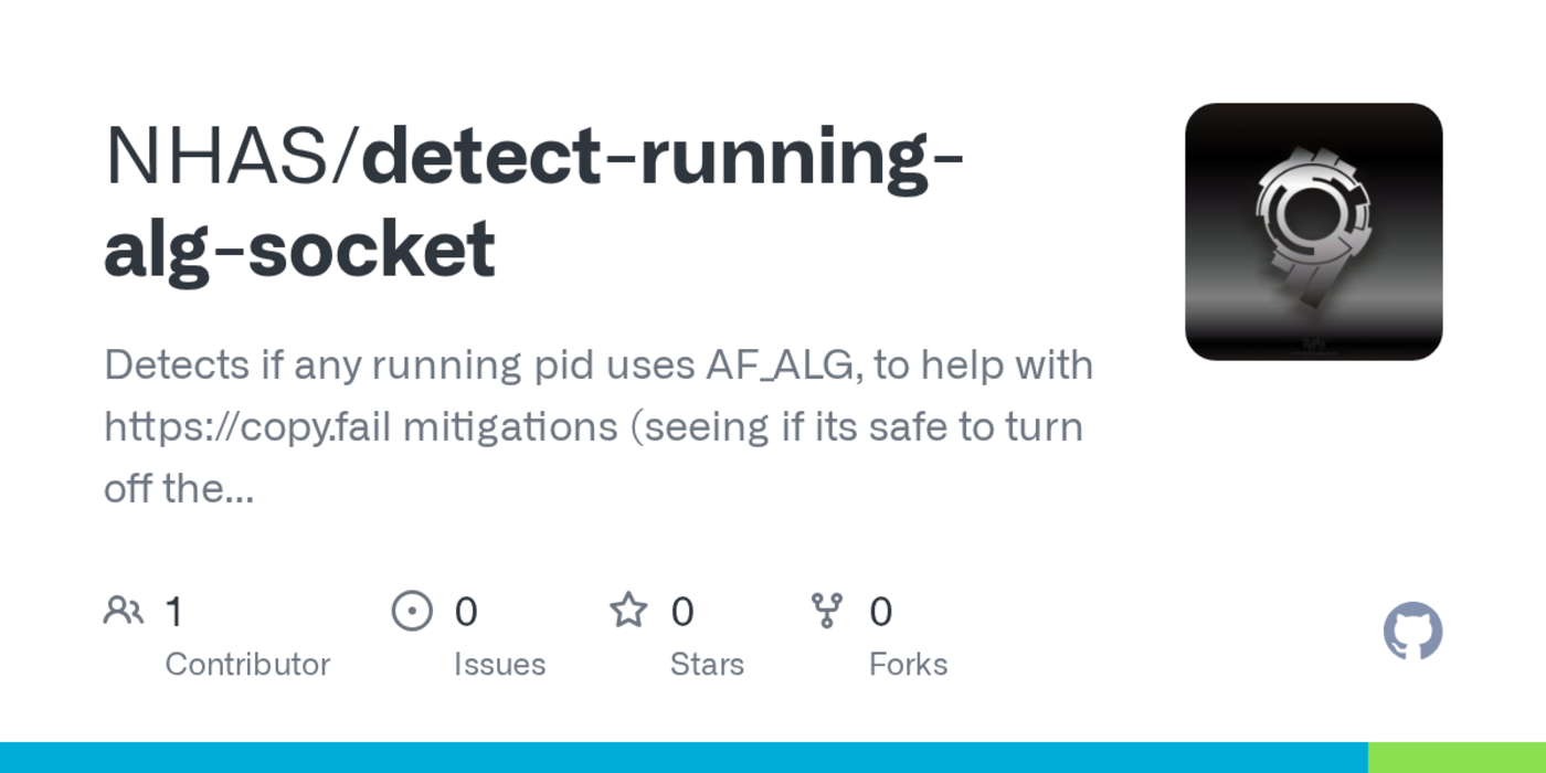 show hn detecting running processes using afalg