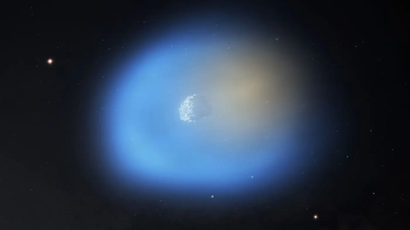 interstellar comet came from a much different solar system than ours
