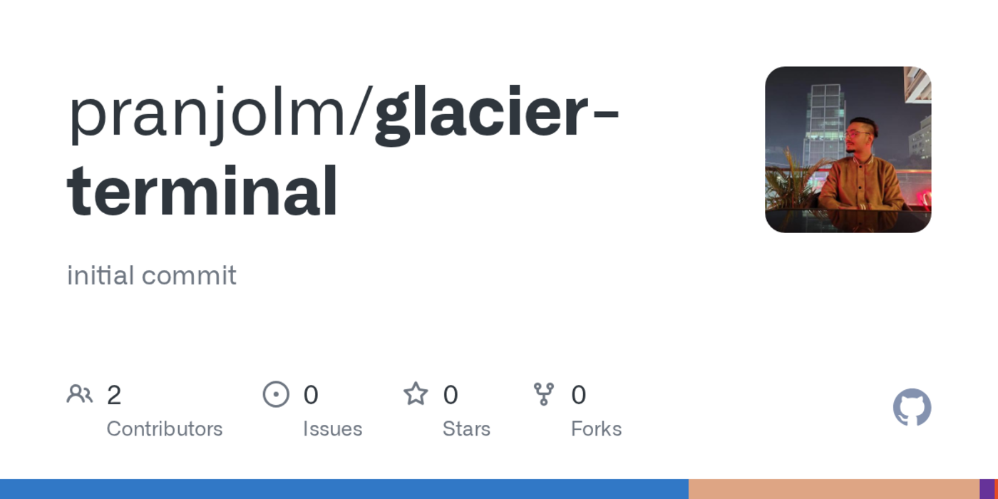 show hn glacier a zeroconfig macos terminal i vibecoded in rust