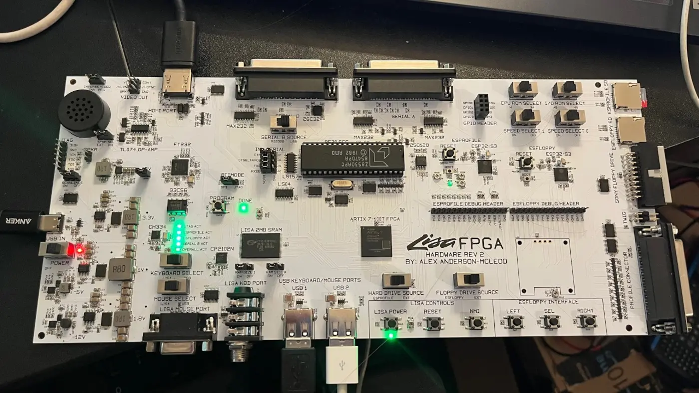 i recreated the apple lisa computer inside an fpga the lisafpga project