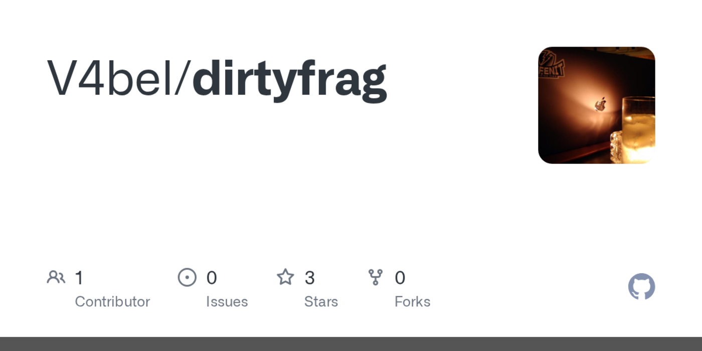 dirty frag universal linux lpe