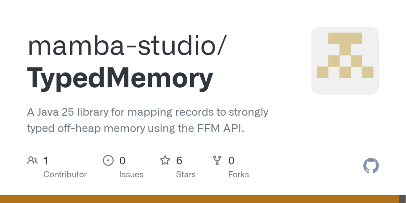 library for fast mapping of java records to native memory