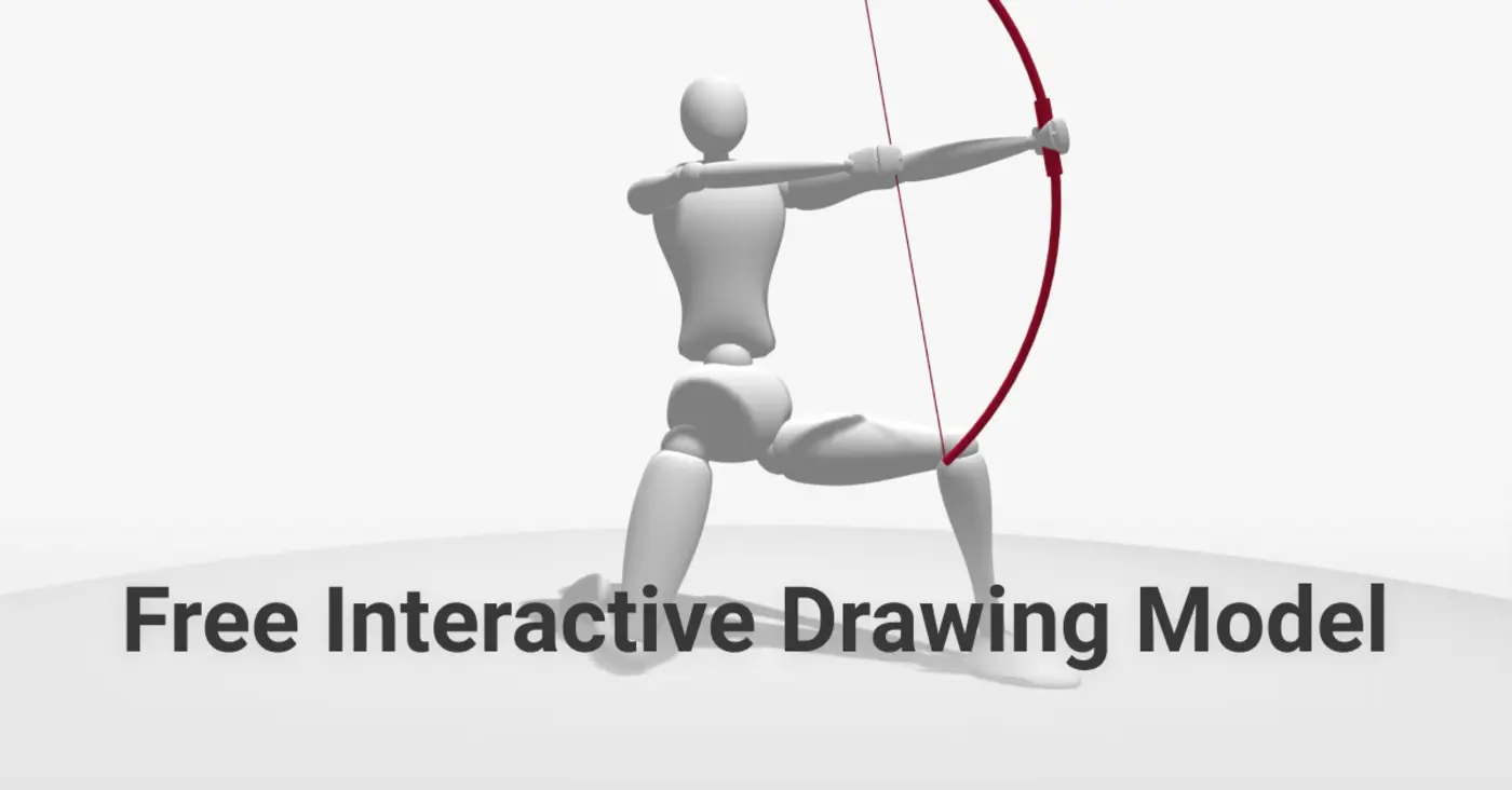 show hn i made a 3d pose maker for artists