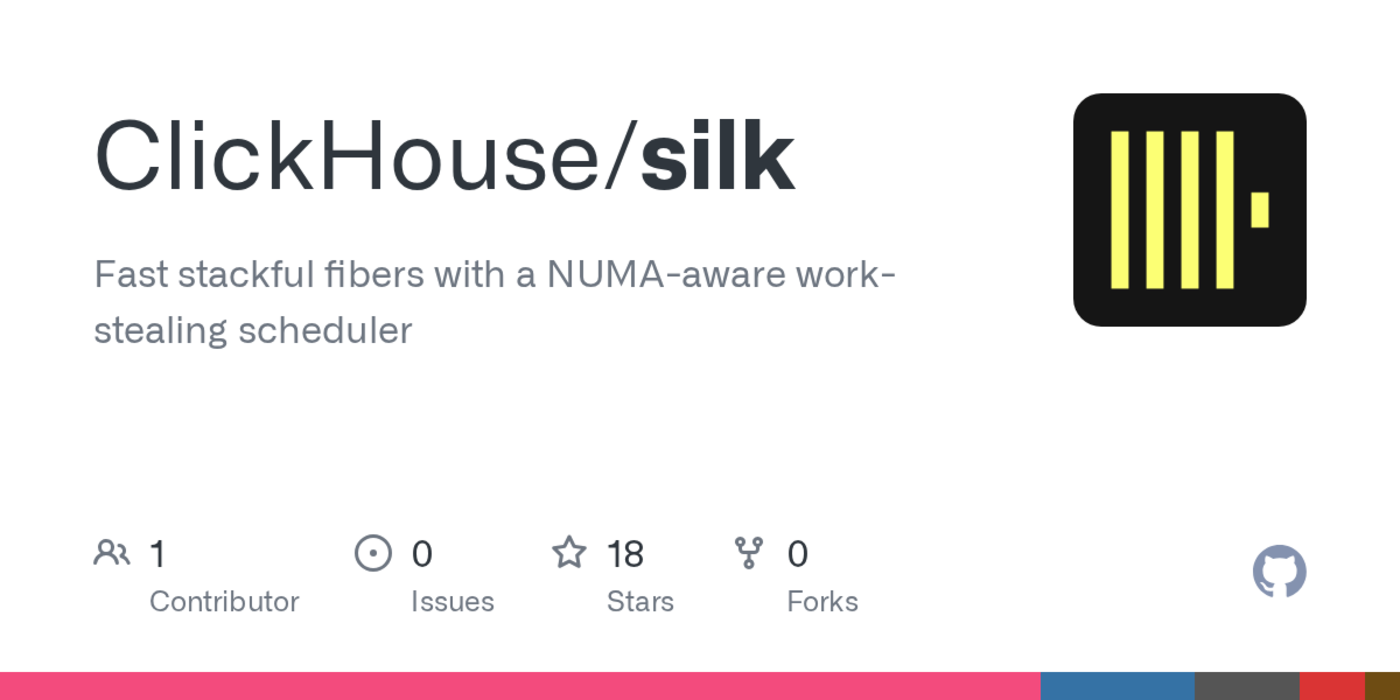 silk opensource cooperative fiber scheduler