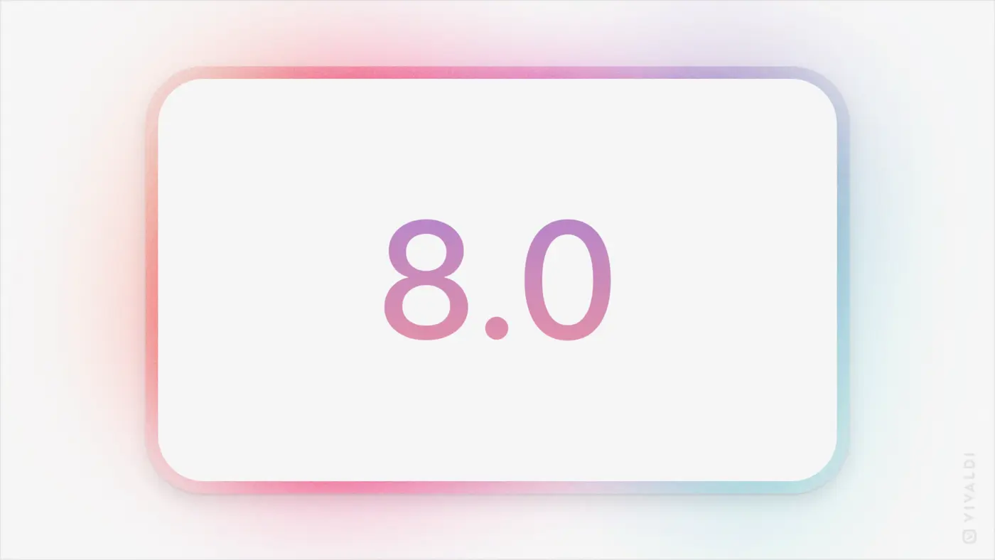 vivaldi 80 our biggest design overhaul