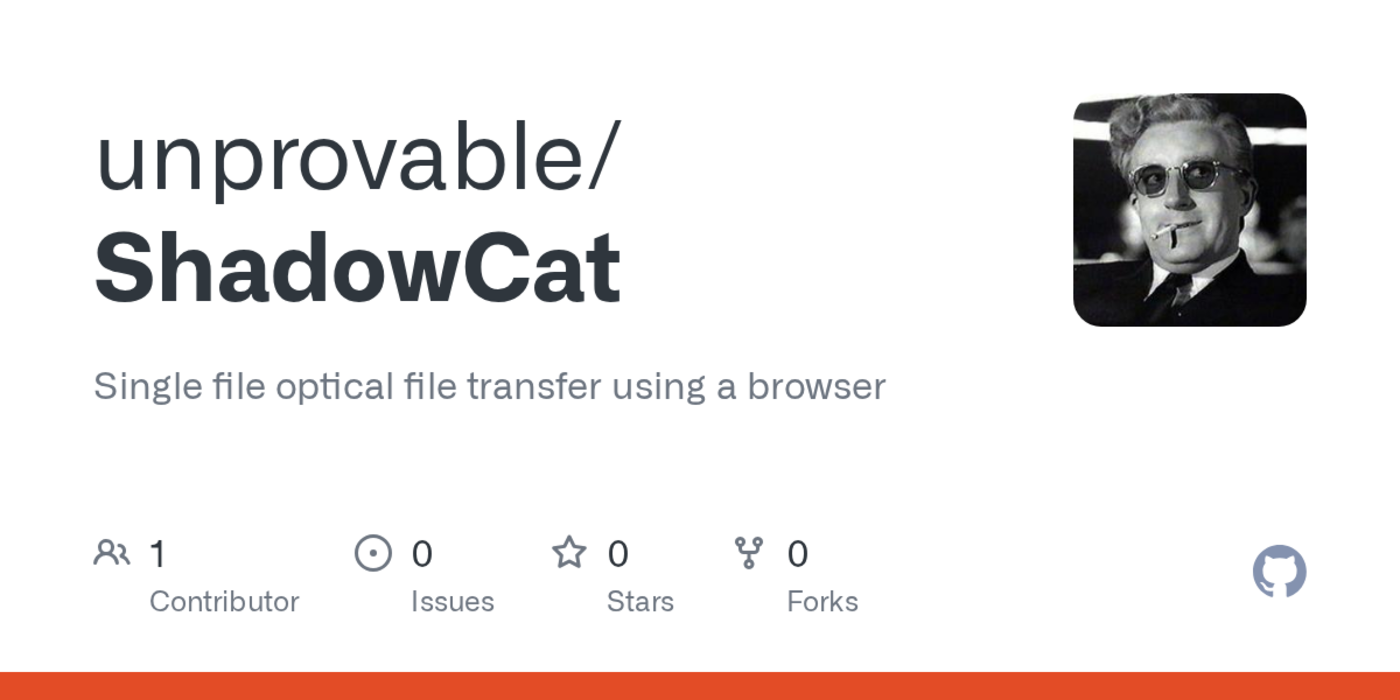 show hn shadowcat file transfer through qr codes in a browser