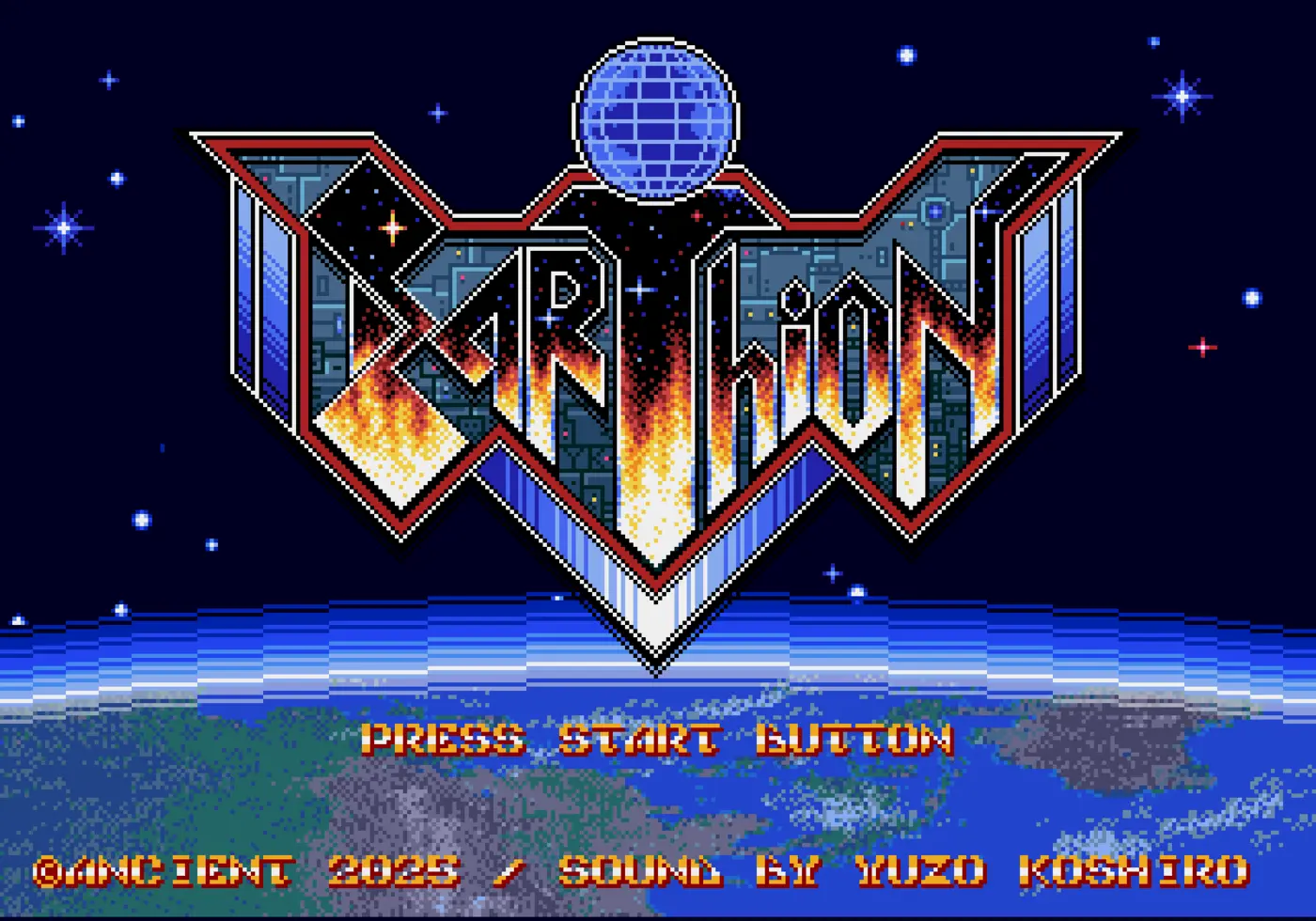earthion a new mega drivestyle shootemup
