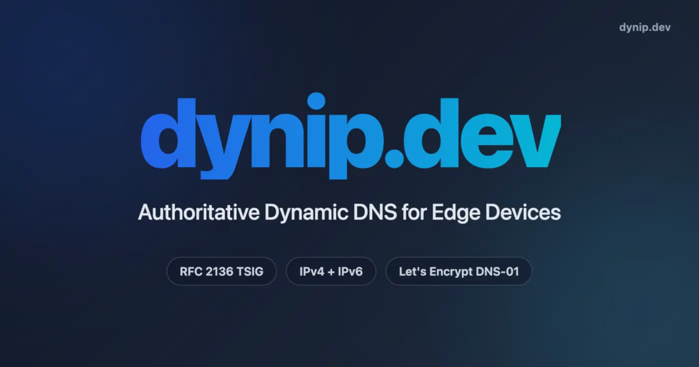 dynip dynamic dns with rfc 2136 ipv6 dnssec and byod