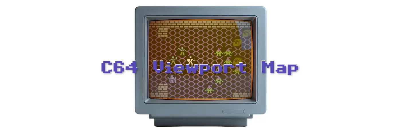 c64 basic game map overhead quotcamera viewquot