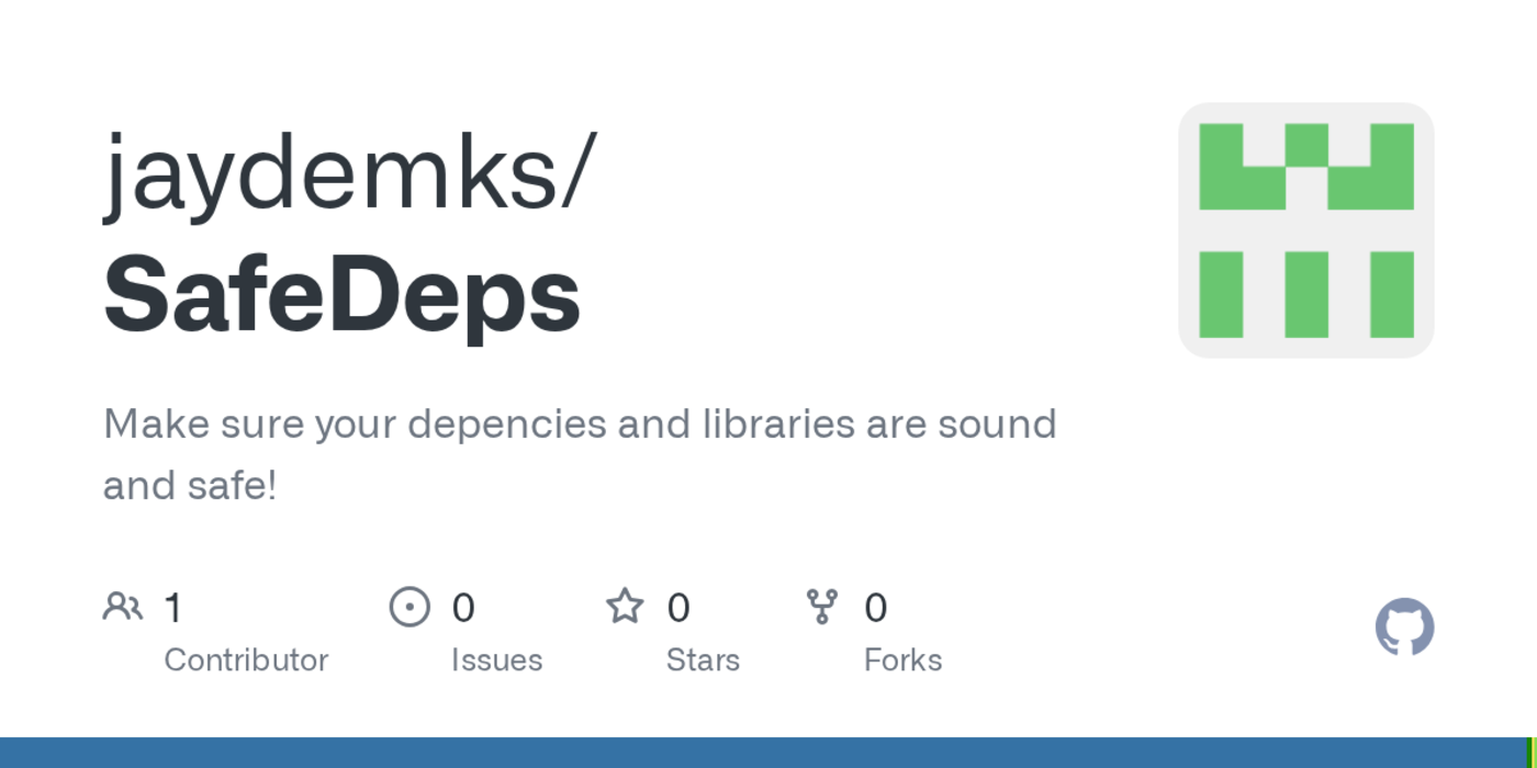 safedeps a local dependency safety gate for pythonnpmnuget