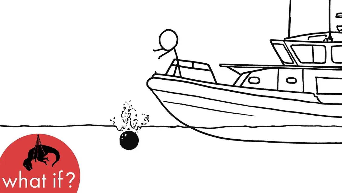 what if you dropped a bowling ball in the mariana trench video