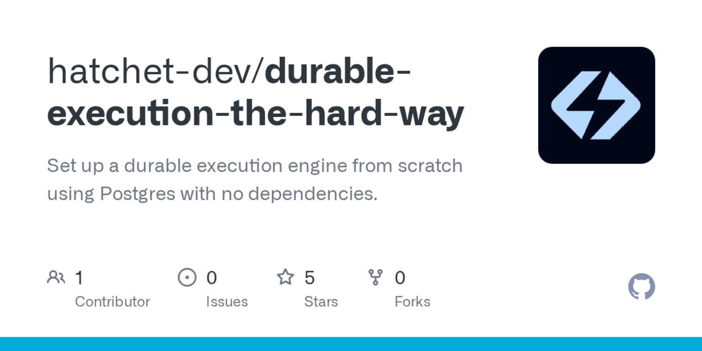 durable execution the hard way