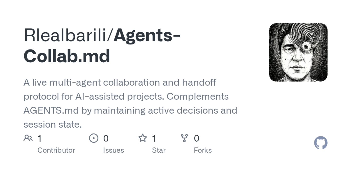 agentscollabmd a live handoff protocol for multiagent projects