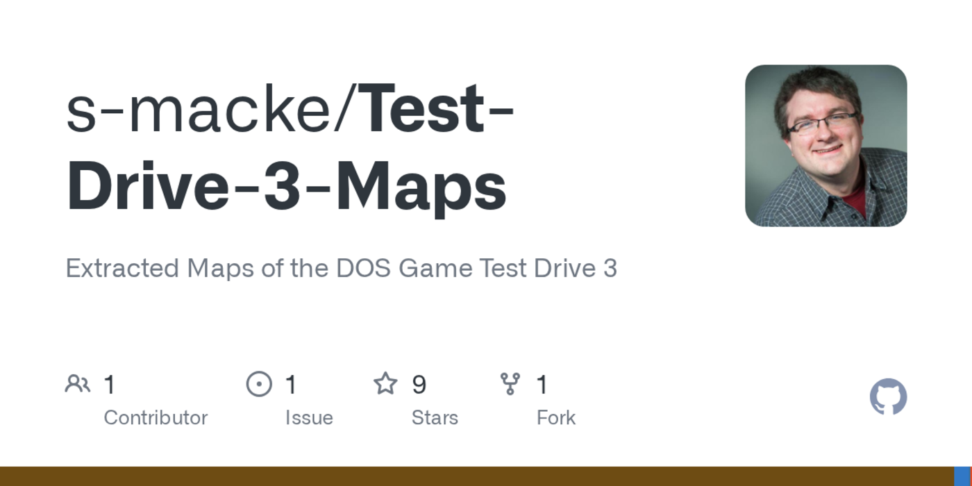 show hn i reverseengineered the world maps of test drive iii 1990 dos game