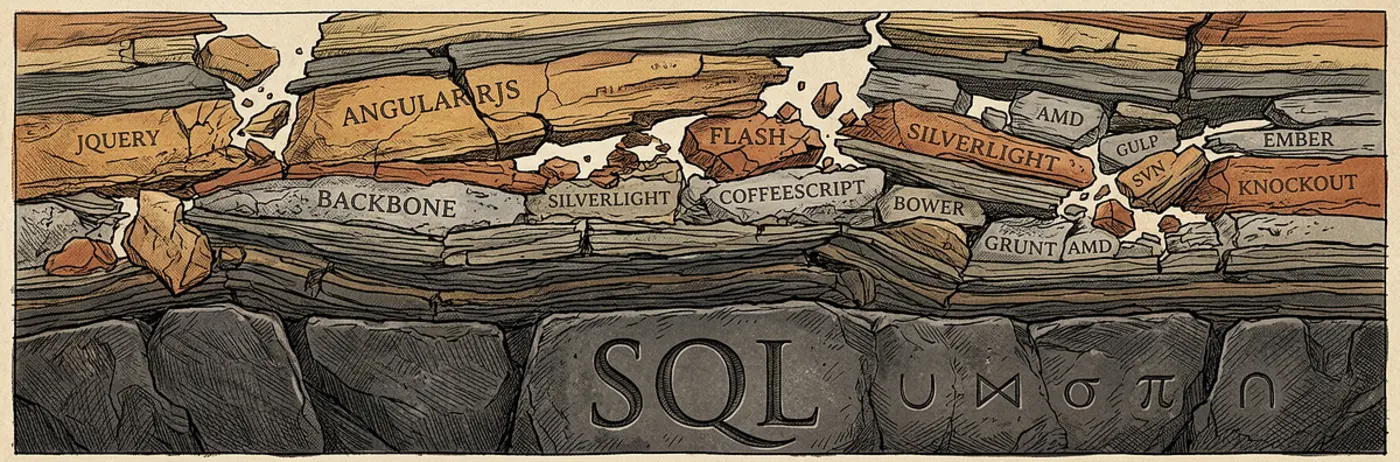 learn sql once use it for 30 years