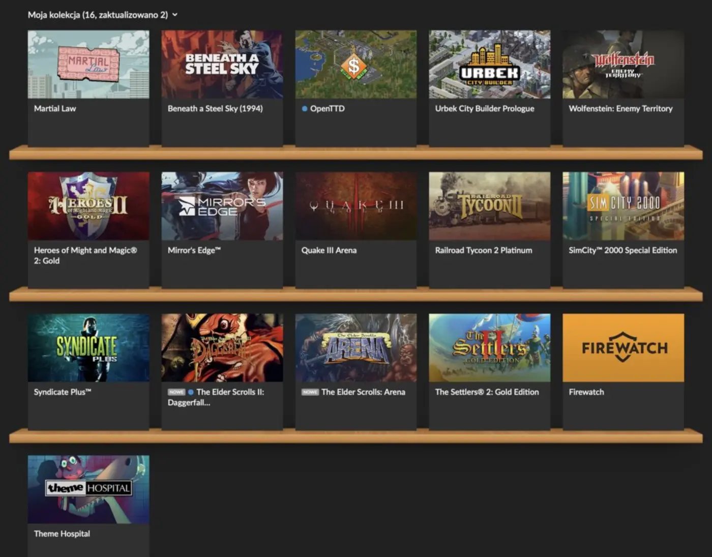windows gog dos games on mseries macs