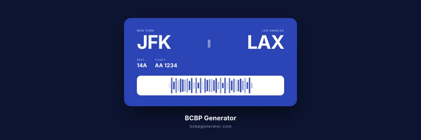 show hn qr boarding pass generator