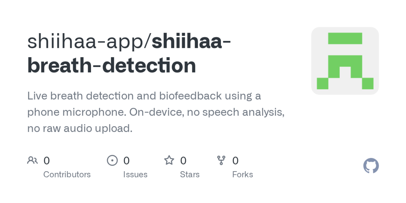 show hn live breath detection and biofeedback from a phone microphone